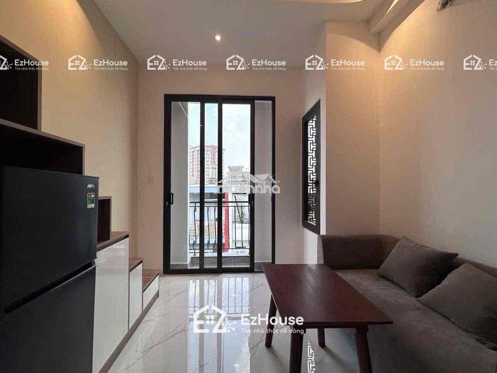 Trống 1 phòng duplex có gác ban công full nội thất ngay lotte cộng hoà - 3