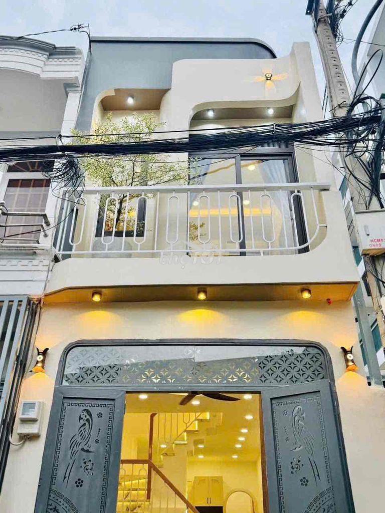 🔥 Nhà 2 mặt hẻm ô tô 5m - sát emart – full nội thất – có pn trệt 🔥