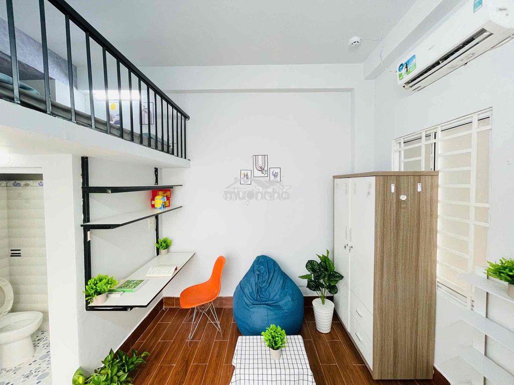 Cho thuê căn hộ có gác 25m2 ung văn khiêm gần rạp phim beta -đh hutech - 3