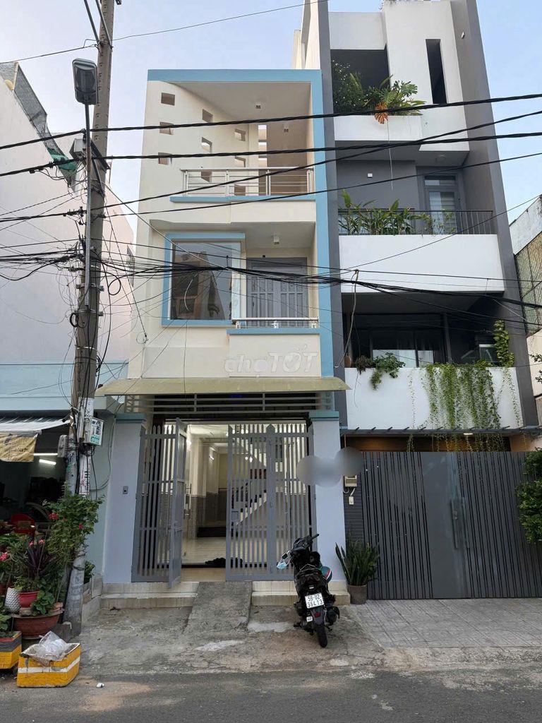 Mặt tiền cách mạng - lũy bán bích, trệt 2 lầu 4pn 4wc, 4x18m