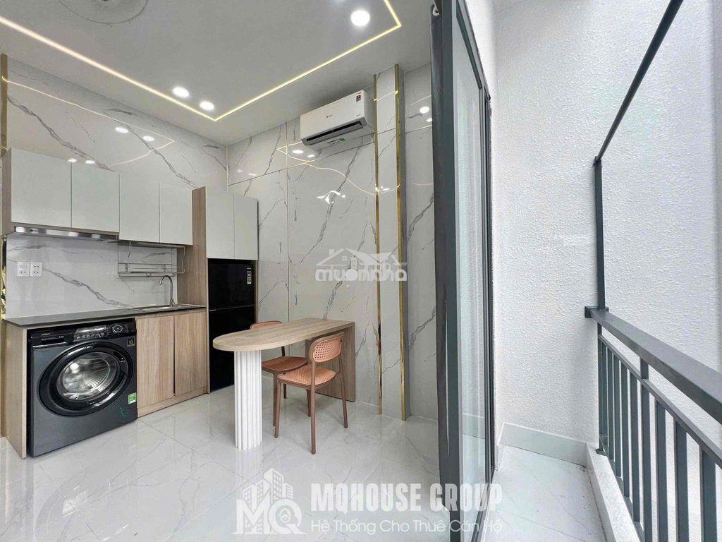 1 phòng ngủ ban công mới siêu đẹp rẻ giặt riêng ngay quang trung - 3
