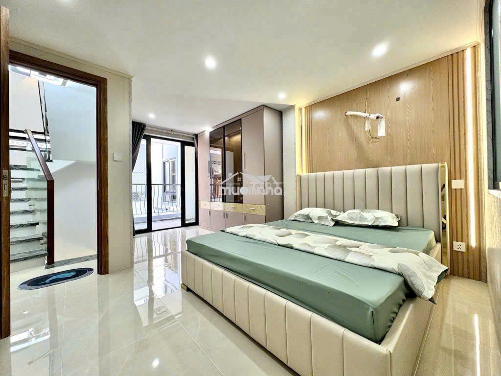 Chính chủ bán nhà 4 tầng trung tâm gò vấp  full nội thất cao cấp - 4
