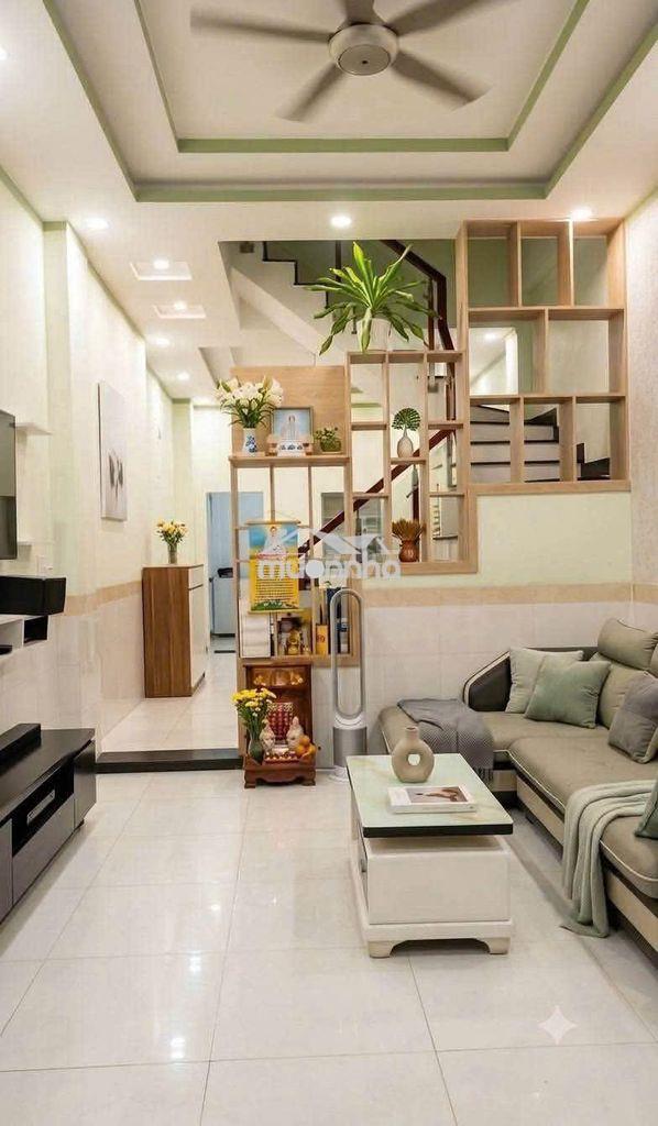 Nhà trệt lầu giá rẻ gần ngã tư miễu ông cù - thuận an - 2
