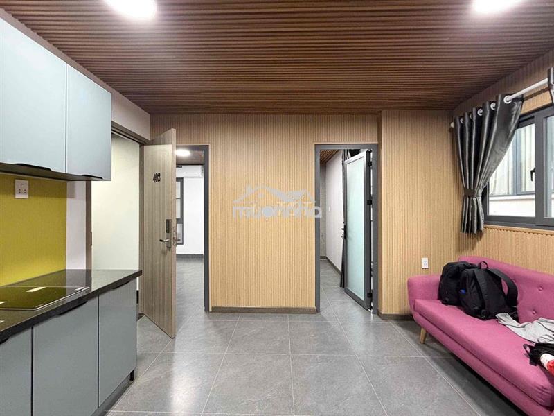 Cho thuê căn hộ 2pn1wc ban công thang máy full nt mới ở bàn cờ quận 3