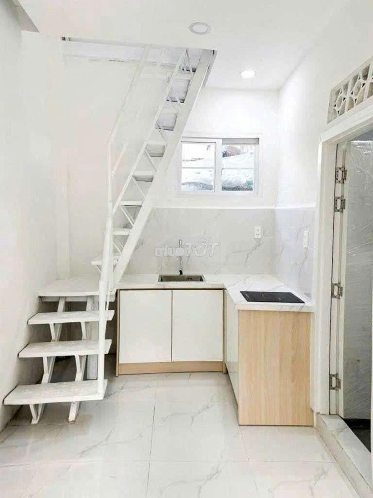 Bán nhà nhỏ mới đẹp 14m2 sổ riêng hẻm 95 lê văn lưong kế lotte q7 - 2