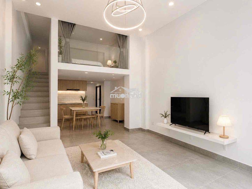 Căn hộ kiểu 1 trệt - 1 lửng - ngay trung tâm quận 1 - 2