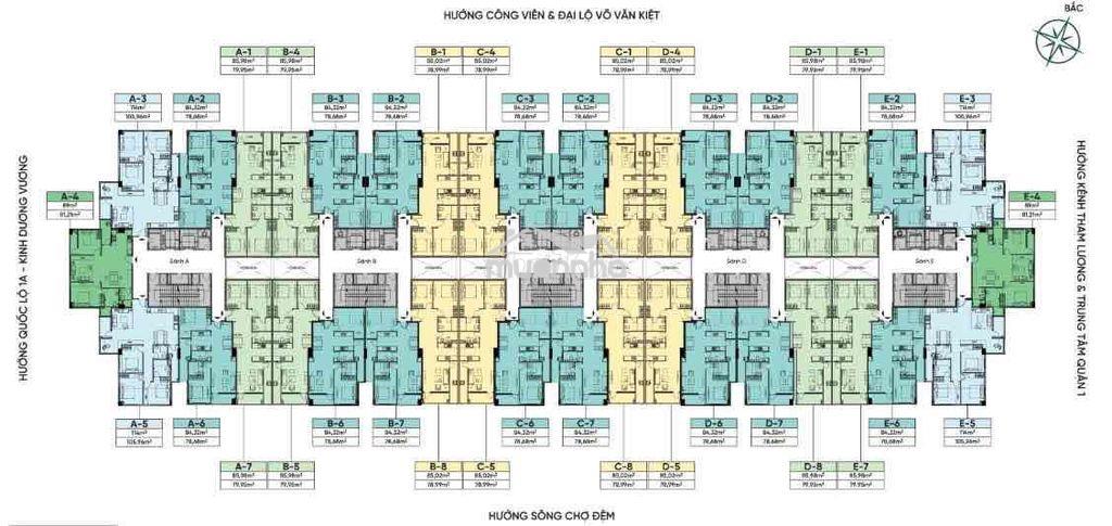 Cho thuê căn hộ conic boulevard 2pn2w giá 7tr/tháng- lh *** - 2