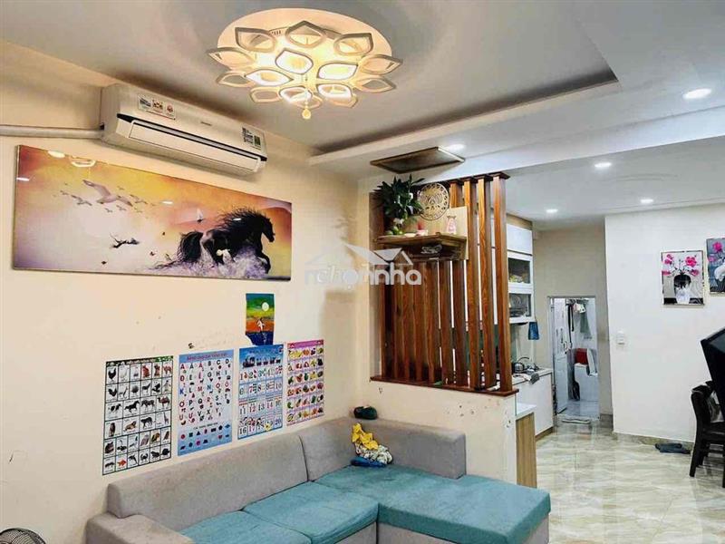 Nhà tl14 trệt lầu 3pn 2wc ( sẵn nội thất ) đường xe hơi
