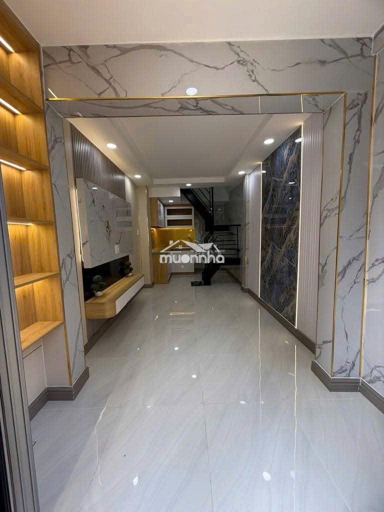 Nhà mới gò vấp - gần thống nhất - hẻm xe hơi tiện kinh doanh