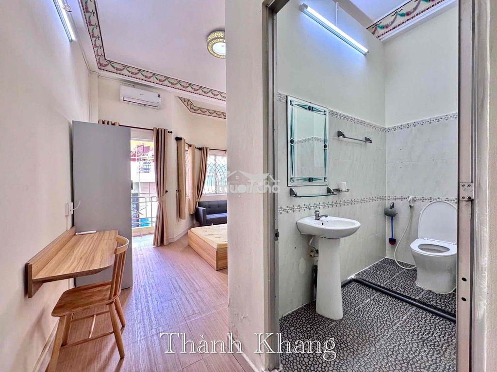 Cho thuê studio ban công ngay đại học hoa sen thành thái quận 10 - 2