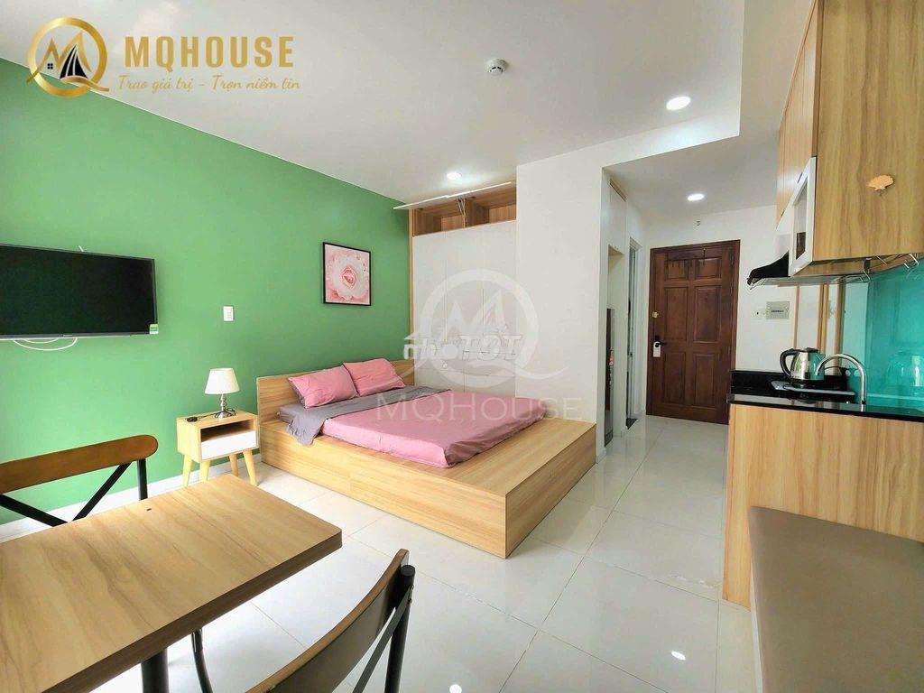Cho thuê căn hộ studio ban công full nội thất sư vạn hạnh quận 10 - 3