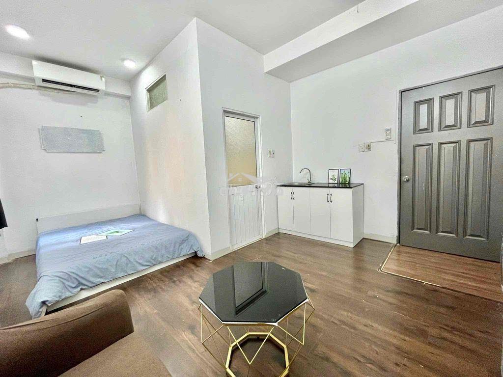 🔥Cho thuê studio cửa sổ trời-giáp q1, bthanh, hẻm to, full nt - 2