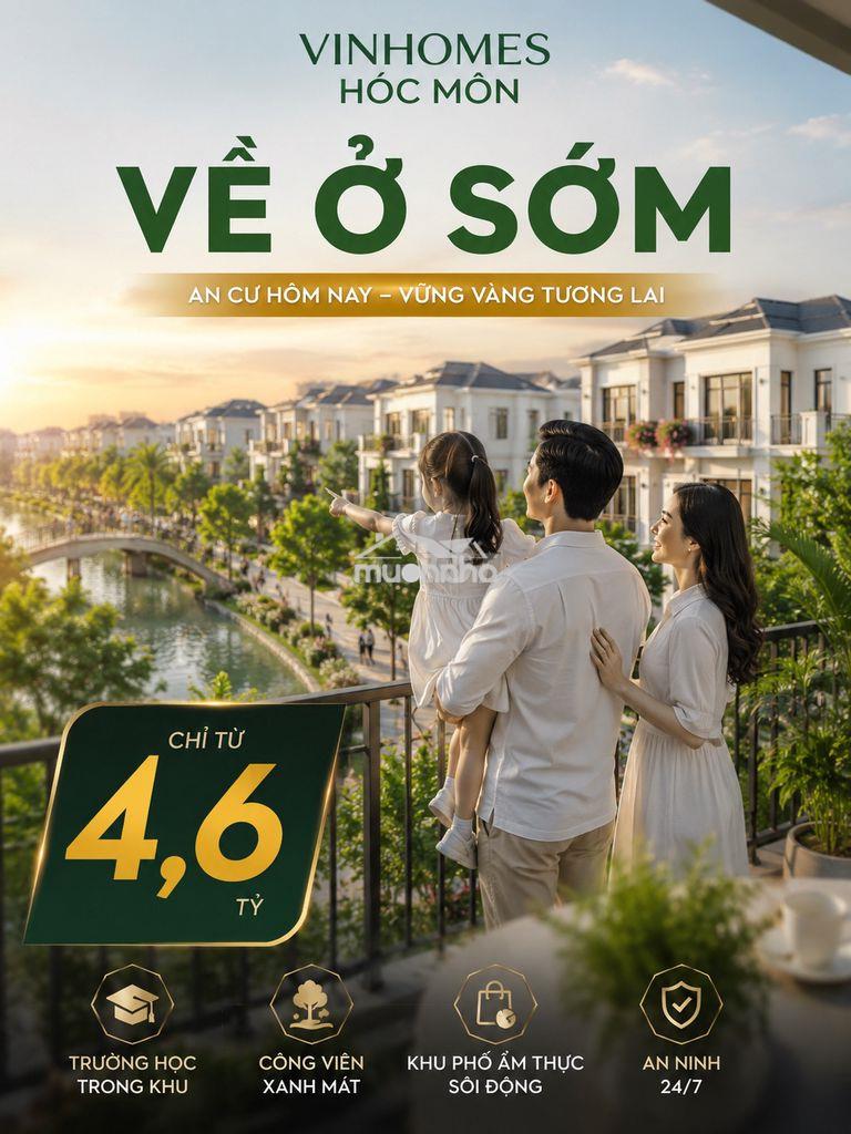 Chính sách ‘về ở sớm’ có hạn, giá 4 tỷ 6 phù hợp tài chính của bạn.