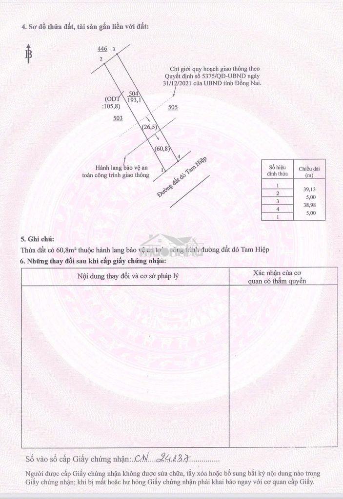 SIÊU PHẨM MẶT TIỀN *** TẠI PHƯỜNG XUÂN LỘC - TP. ĐỒNG NAI - 3