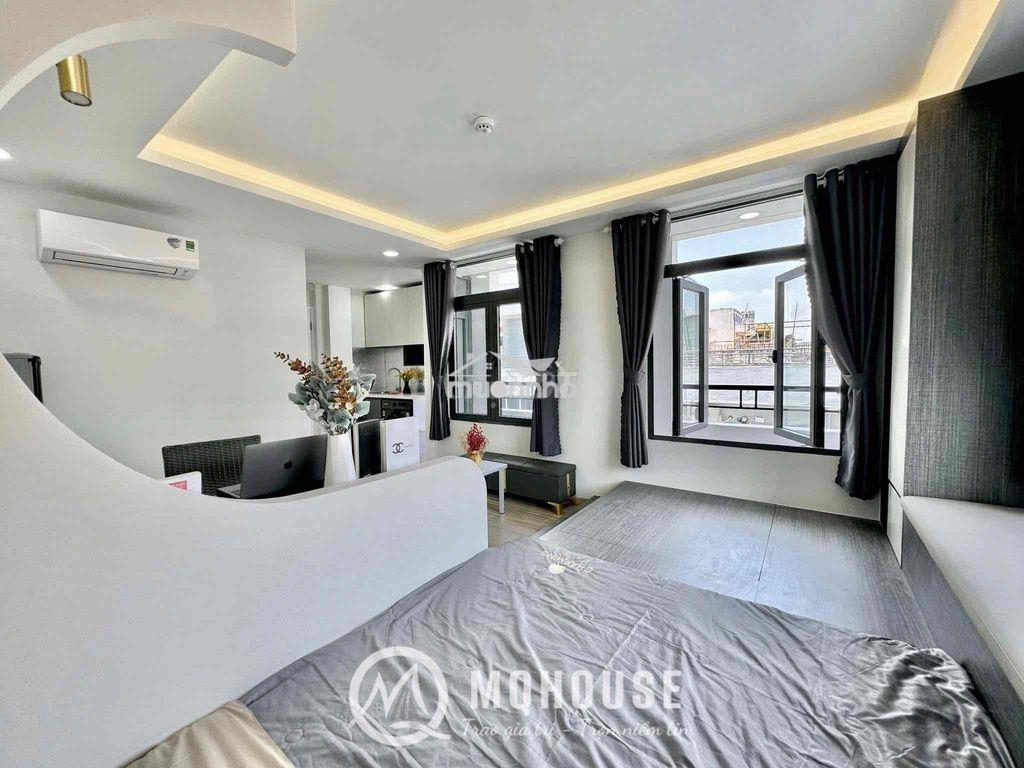 Căn hộ studio cao cấp cửa sổ thoáng - máy giặt, full nội thất tiện ngh - 2