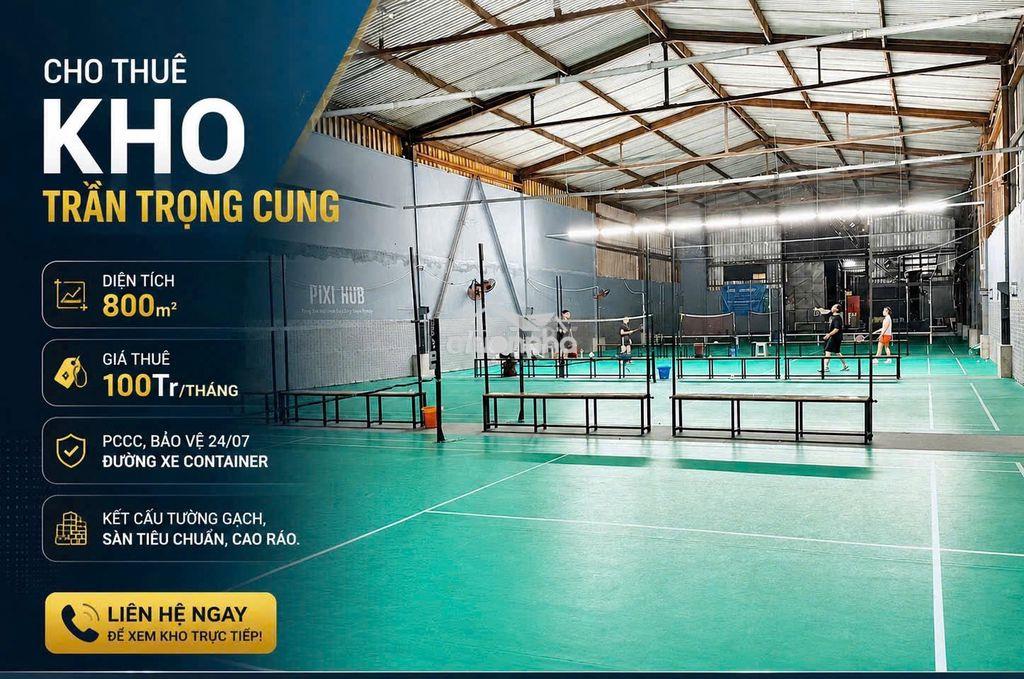 Cho thuê kho trần trọng cung – 800m² – container 24/7 – kho kiên cố - 3