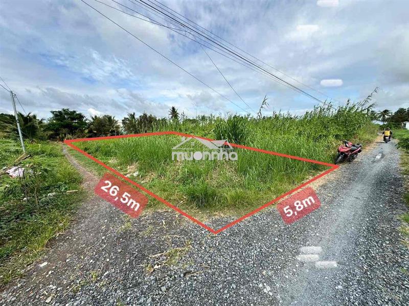 🌈 Đất thổ 5,8x26m nhựt chánh, bến lức. đường xe tải 660tr