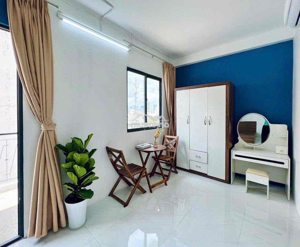 Cho thuê căn 1pn tách bếp ban công full nt nguyễn trãi bến thành q1 - 4