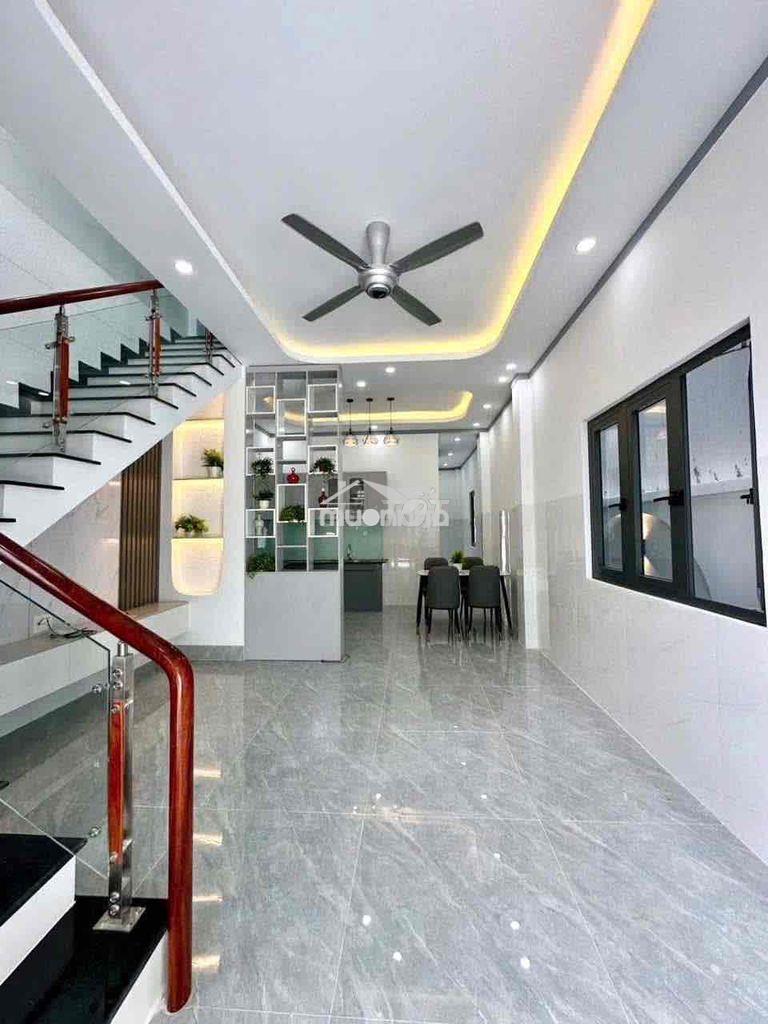 Nhà 1 trệt lầu nhánh nguyễn chí thanh 3pngu xây mới - 3