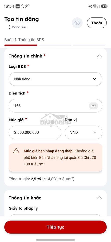 Bán nhà mặt tiền - 3