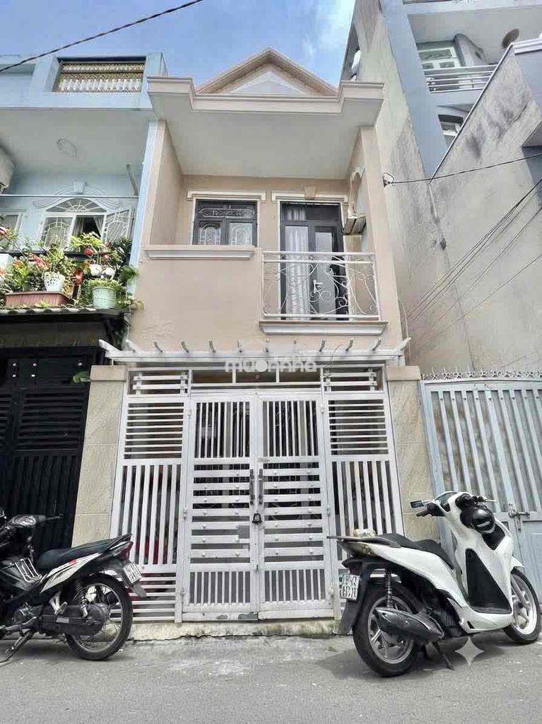 Cho thuê nhà 1 trệt 1 lầu 4x17m hẻm xe hơi lý phục man