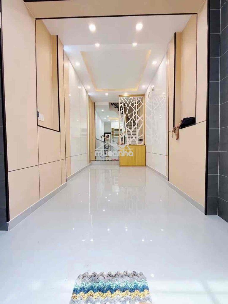 Bán nhà mới xây vào ở ngay. 2 tầng hẻm thông 3m đường xóm chiếu - 3