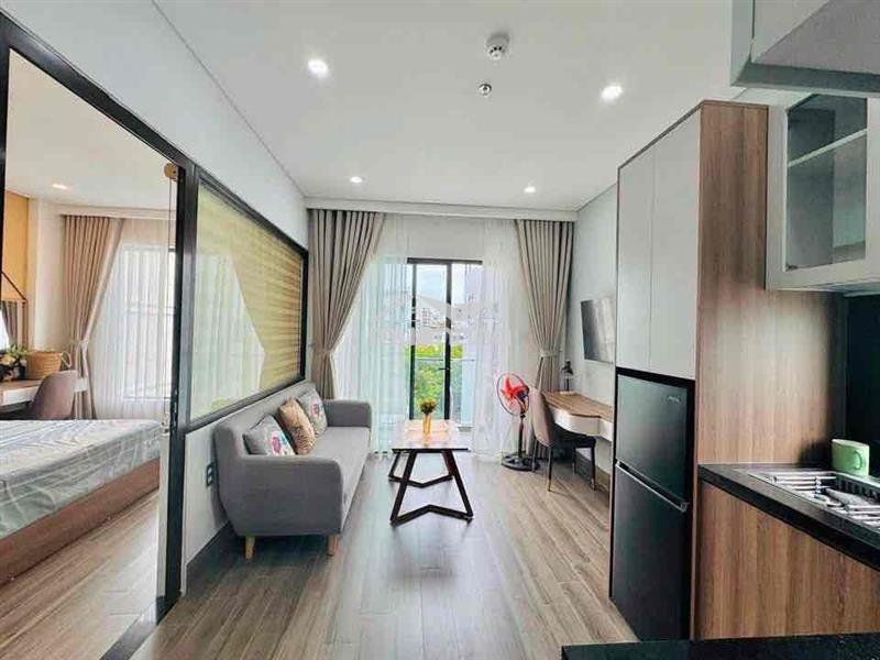 Căn hộ 1pn/1pk rộng 40m2 đối diện sân bay - hồng hà - lam sơn