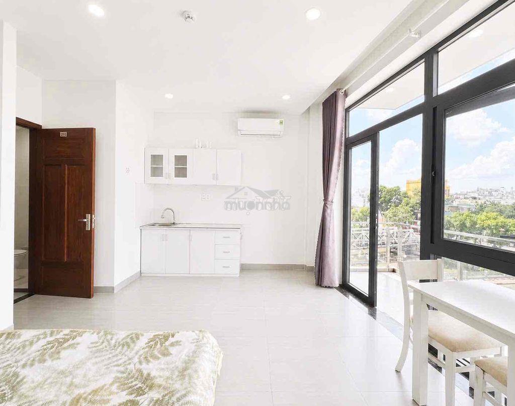 Cho thuê căn hộ studio ban công view sông cực rộng - 4