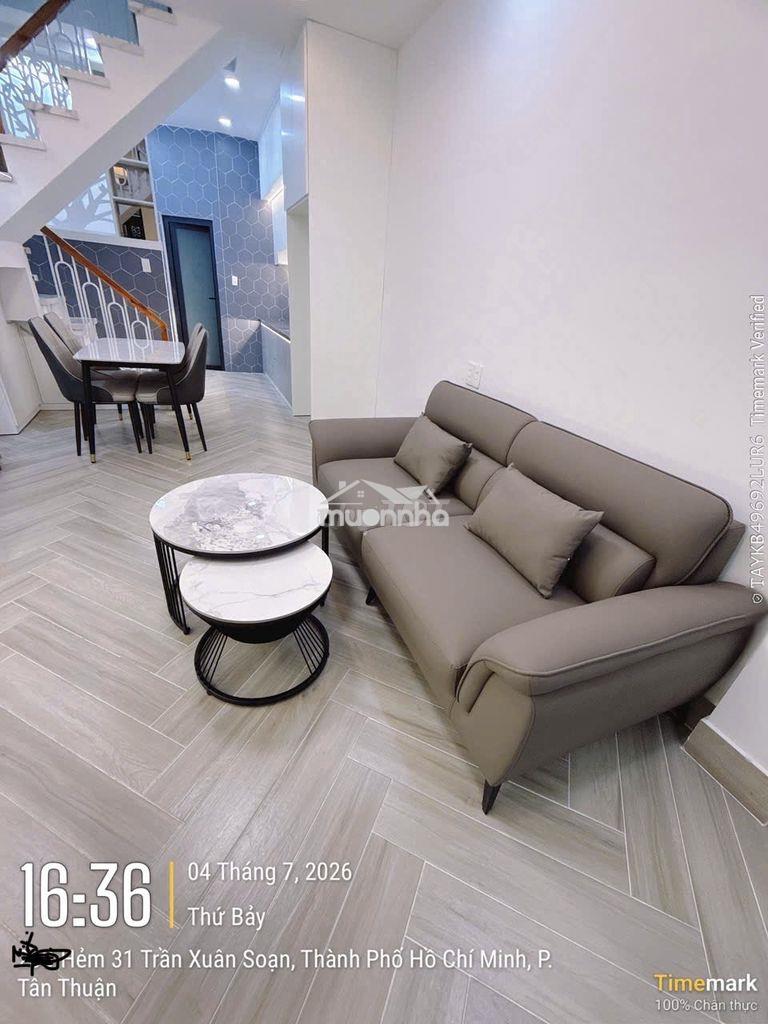 Bán nhà 2 tầng mới đẹp hẻm 31 đường nguyễn thị xiếu, q7 - 2