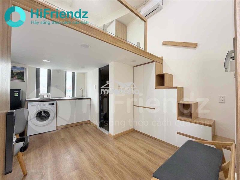 Siu phẩm duplex - máy giặt riêng - cửa sổ thoáng - gác cao 2m