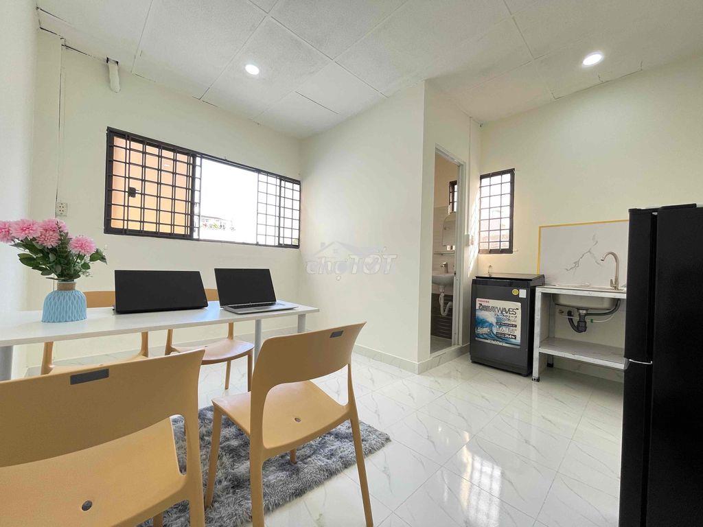 Chdv 2 phòng ngủ full nội thất mặt tiền bình thới - 3
