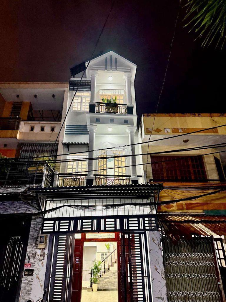 Cho thuê nhà mới .4×16m đúc 3 lầu.liên khu 5-6  bình hưng hòa b. bt