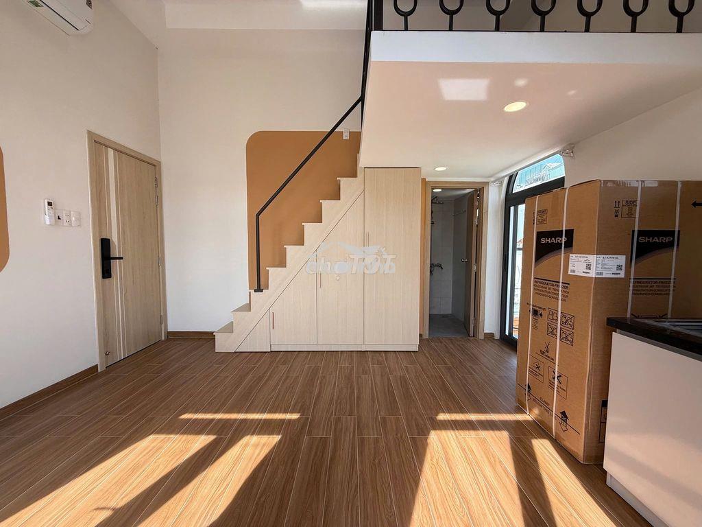 Tòa nhà mới- phòng duplex-ban công-full nội thất-văn lang-phan văn trị - 4