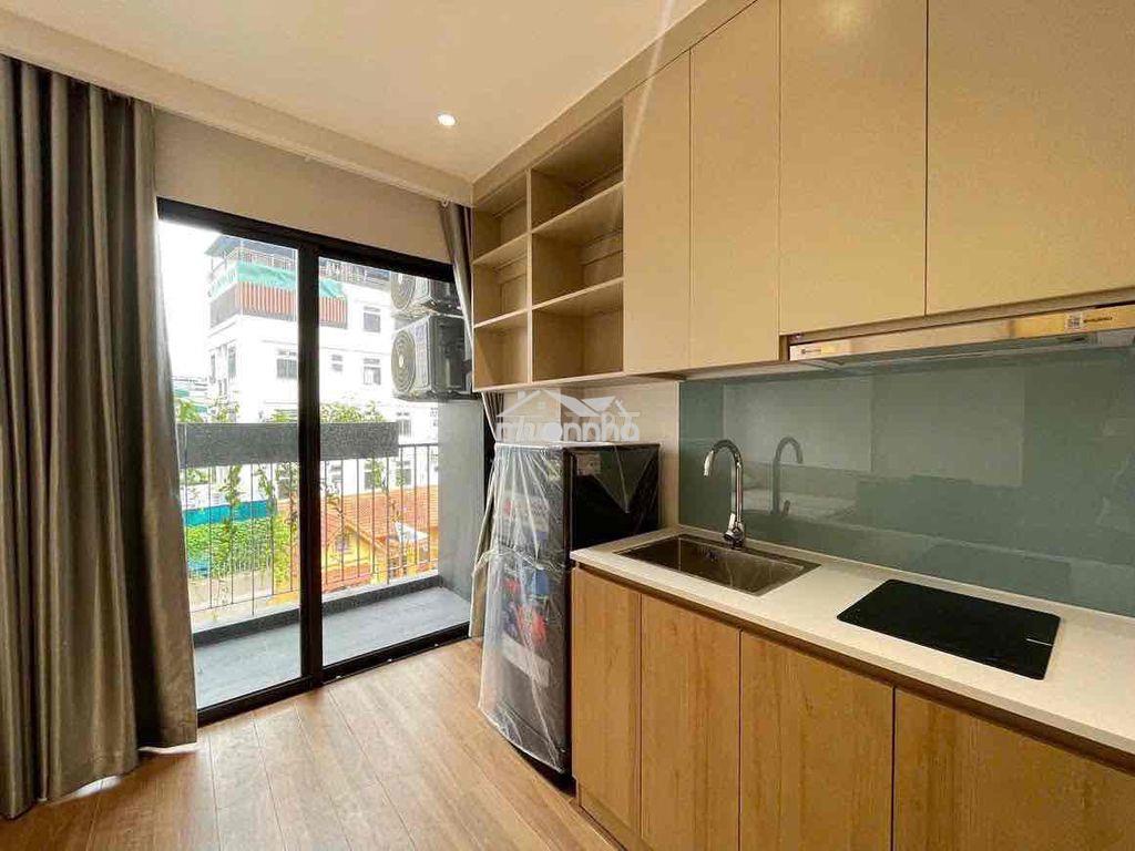Căn hộ studio ban công ngay điện biên phủ 35m2 gần ngã tư hàng xanh - 2
