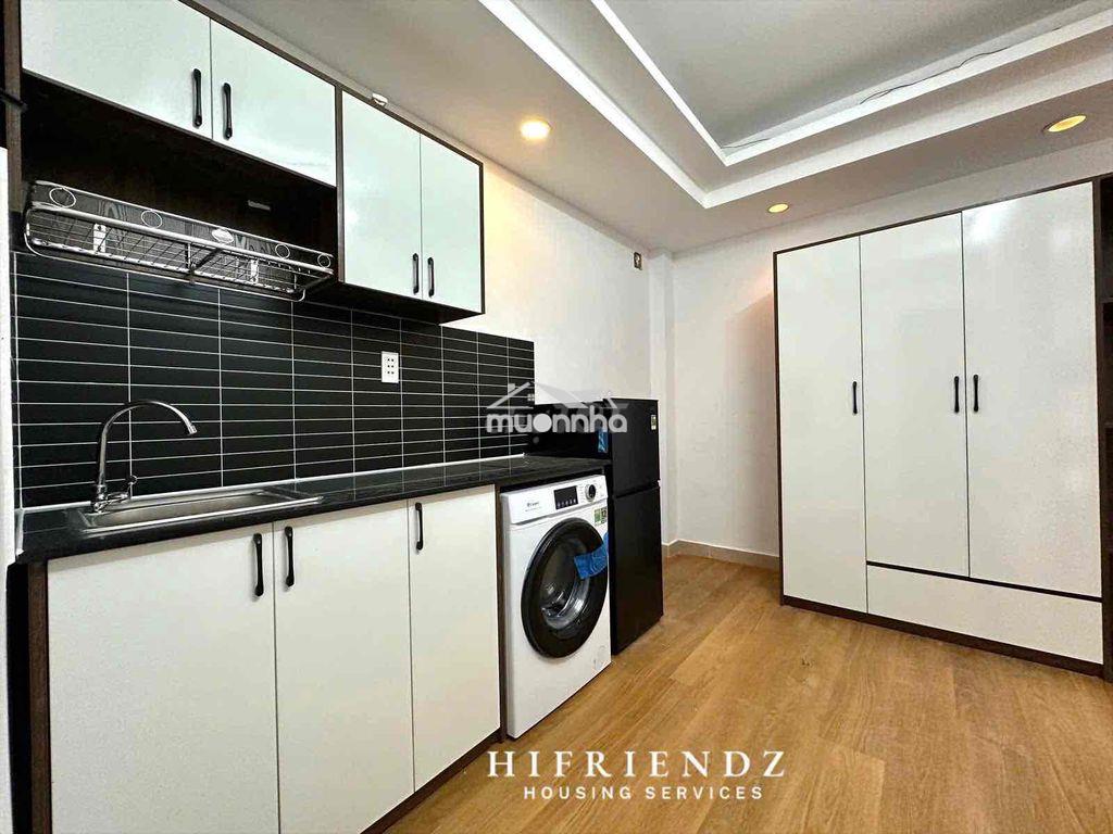 Studio rộng 40m2 - ban công - 1pn tách bếp - máy giặt - gần q1, 3, 10 - 2