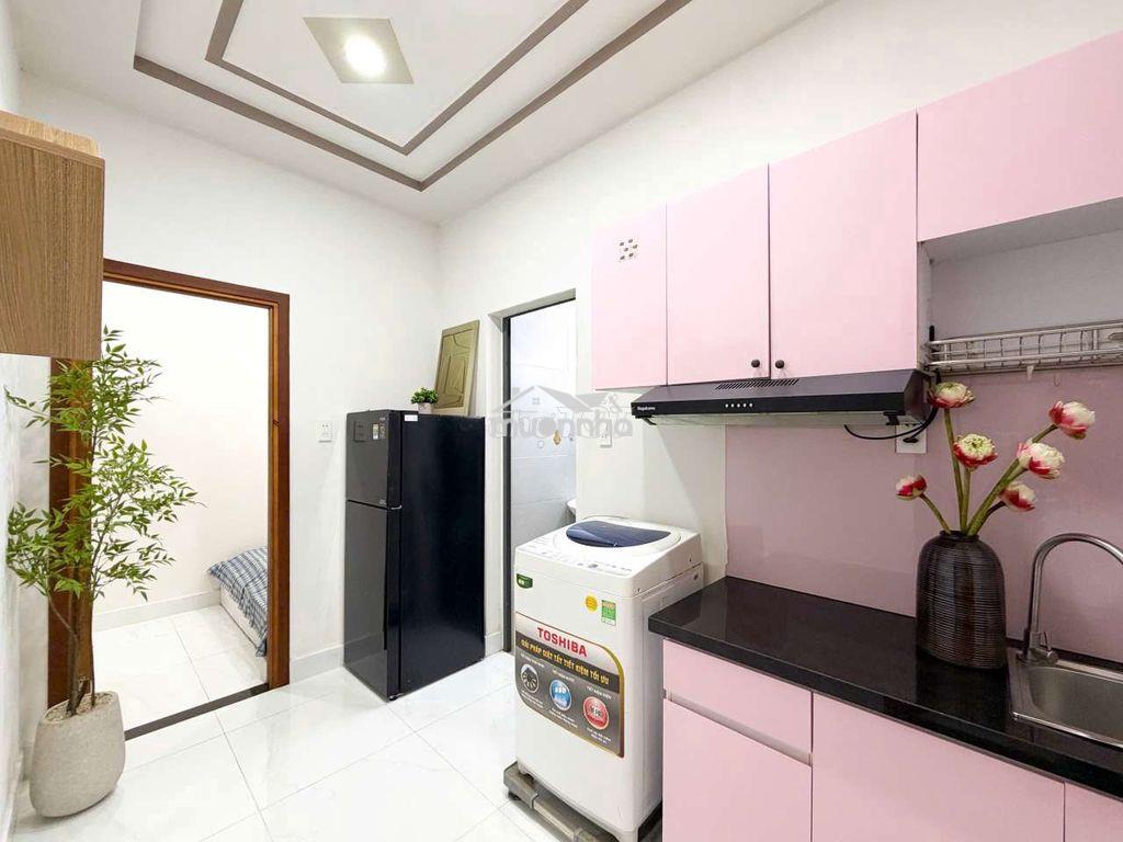 2 phòng ngủ-gần phan đăng lưu-tách bếp-thang máy-30m2-full nt - 3