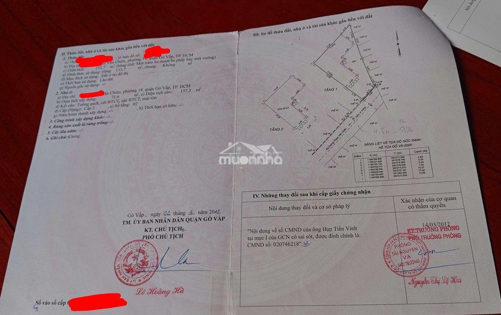 Nhà đất gò vấp dành cho phân khúc khách hàng mua nhà lớn có sân rộng - 4