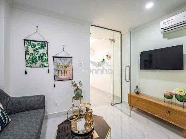 Cho thuê căn hộ 1pn 45m2 tách bếp ban công - đường đề thám, quận 1 - 2