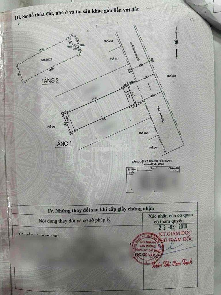 Hẻm ôtô - 4x17 phường an hội tây. giá 5.8tỷ . nhanh mới kịp . - 3