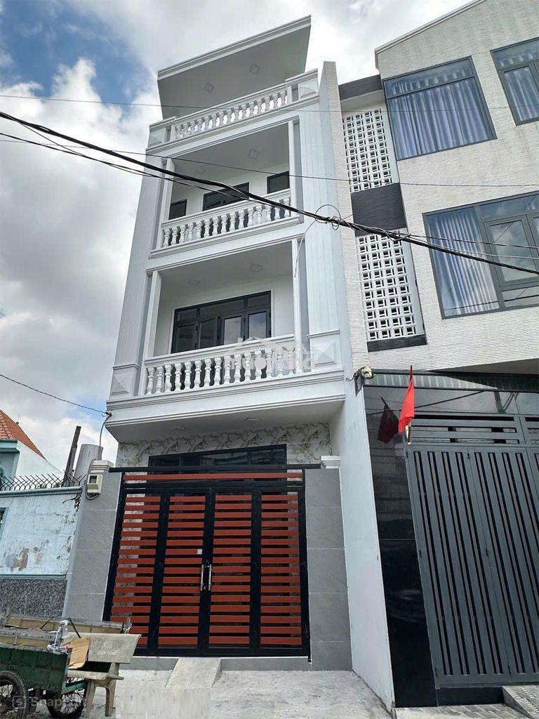 Nhà 4 lầu đường nhựa 8m (4.4x12) phú định ngay q.6