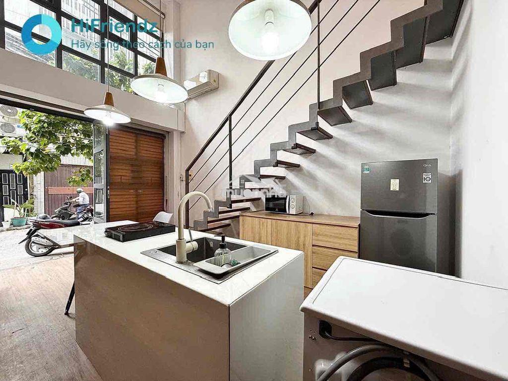 Cho thuê duplex ban công siêu bự full nội thất ngay cmt8 - q3 - 3