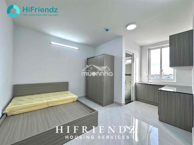 Phòng trọ view trời, ban công gần đh ueh, văn hiến, kiến trúc mới 100%