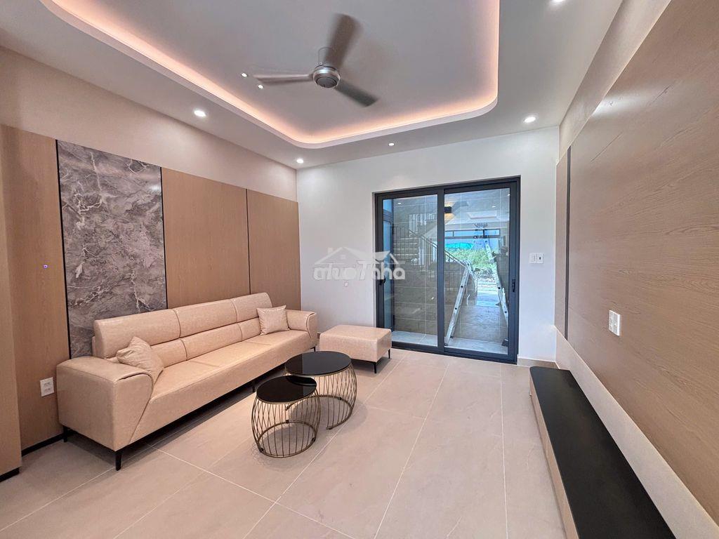 Nhà phố mới xây dựng (4x13)m 1 trệt 3 lầu có sân để ô tô đường apđ33 - 2