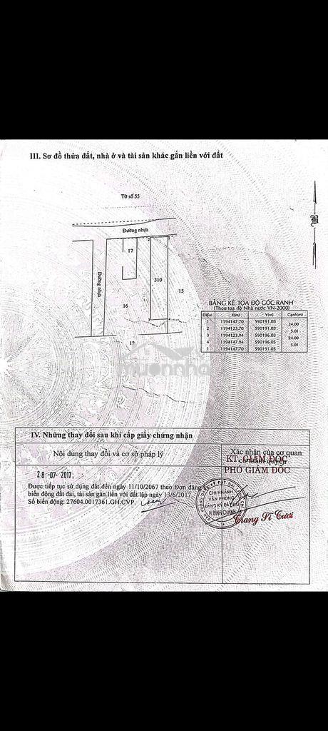 Do cần tiền nên bán gấp miếng đất như hình  - 2