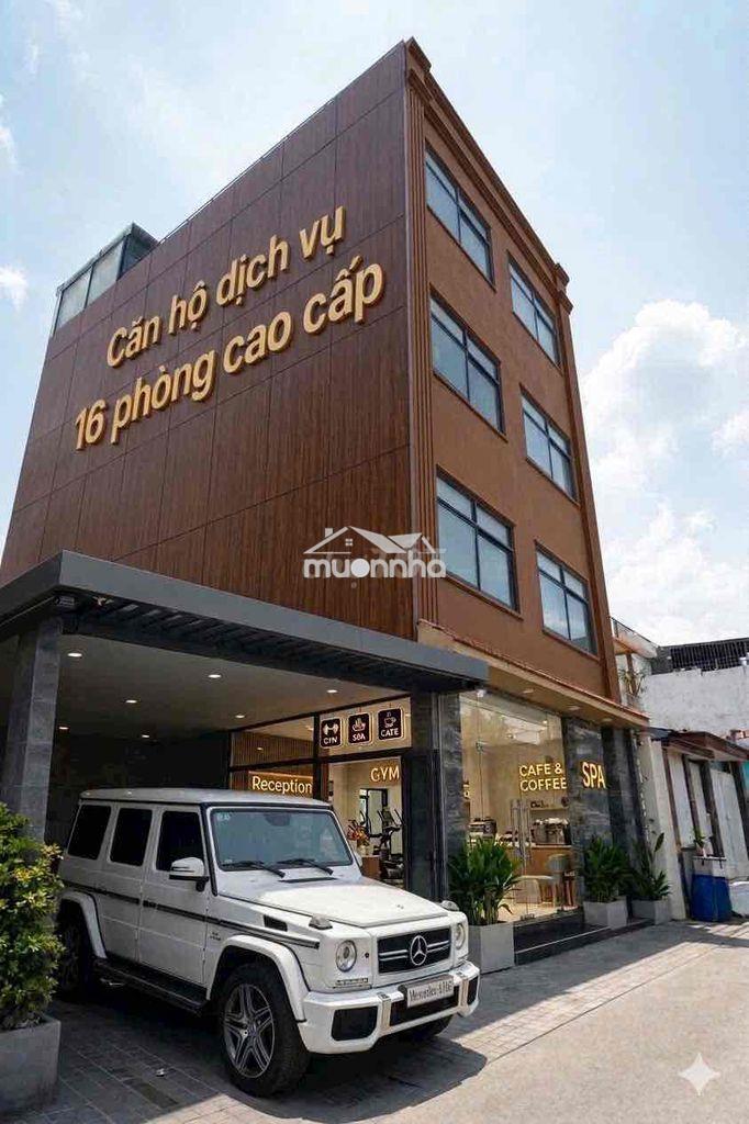 Căn hộ dịch vụ cầu xây - 5 tầng - 16 phòng - dòng tiền 70tr tháng - 4