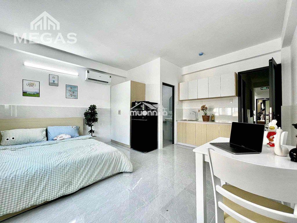 Studio mới 100% hơn 30m2 cửa sổ siêu thoáng ngay toà nhà viettel - 2