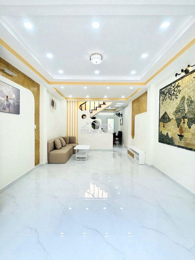 Nhà mới đẹp full nội thất, 50m2, hai mt hẻm 8m thông, tô hiệu, tân phú