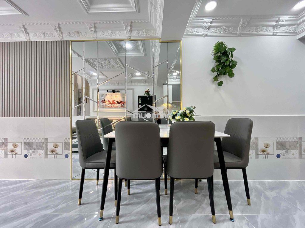 Nhà lầu đúc dt:3,3x9,5m, 3tầng, 3pn hẻm trước nhà 6m huỳnh tấn phát. - 4
