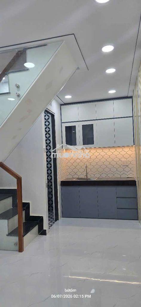 Bán nhà mới xay hẻm thông tứ tung  - 3