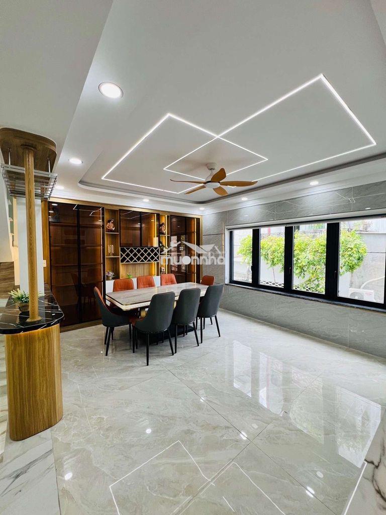 Đường 8m bán nhà đẹp 4 tầng chợ tân hương,tân phú 4*19,hoàn công đủ - 3